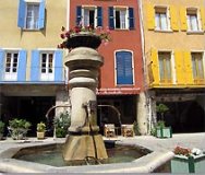 fontaine de Buis les Baronnies chambres d'hôtes de charme en Drome (Provence) 3 epis "Le Jas" à Eygaliers - pays de Buis